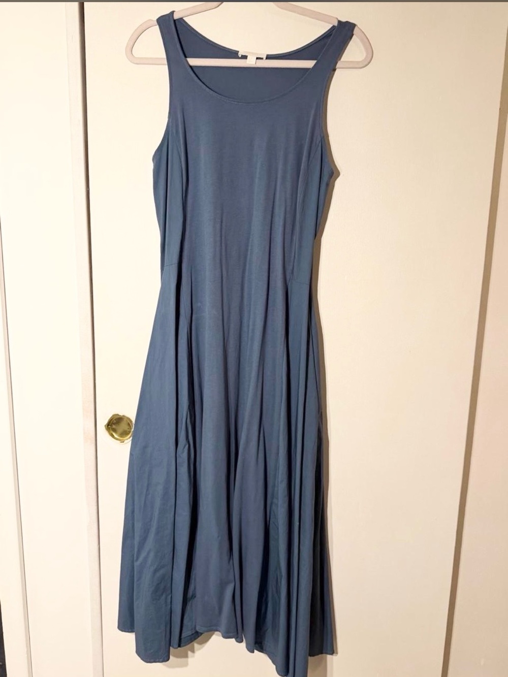 COS Jersey Poplin Midi Dress